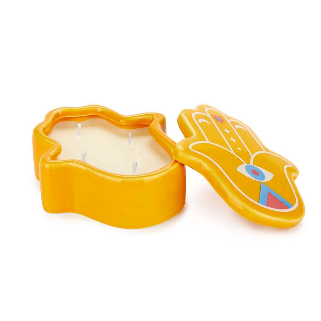 Lucky Hand Candle Yellow