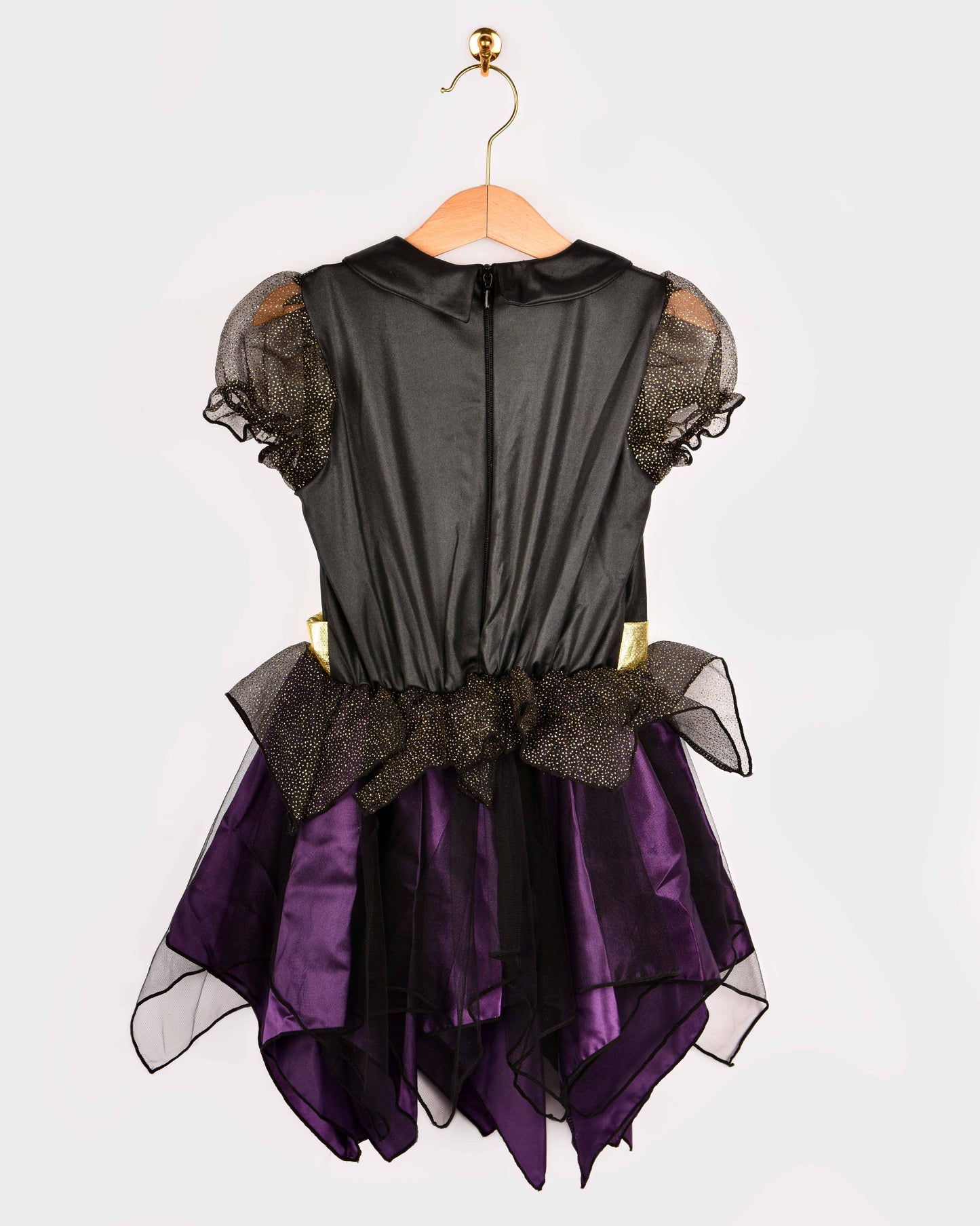 Deluxe Witch Dress and Hat 110-116 cm 4-6 years