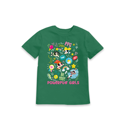 T-shirt enfant Powerpuff Girls icon artwork