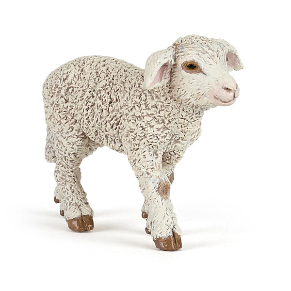 Figurine Agneau Mérinos Papo - animal de la ferme