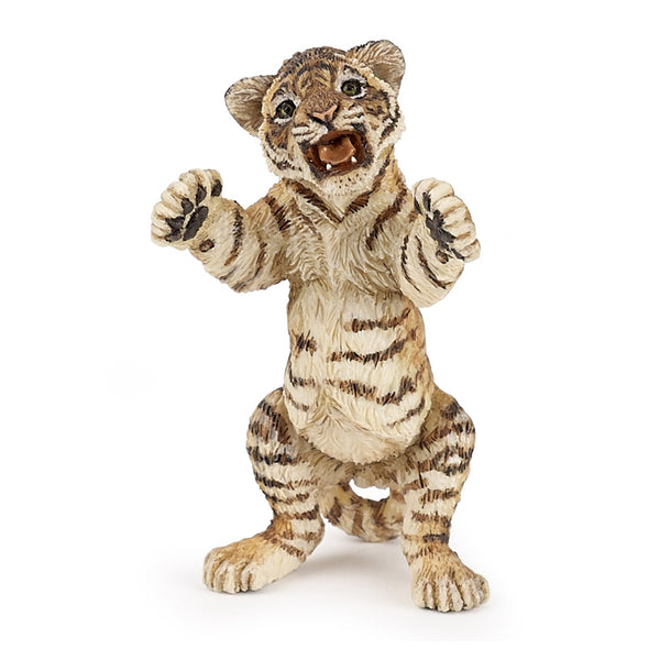 Figurine Bébé tigre debout Papo - animal sauvage