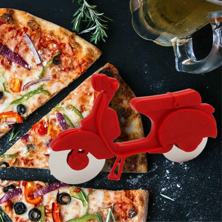 Coupe-pizza Scooter