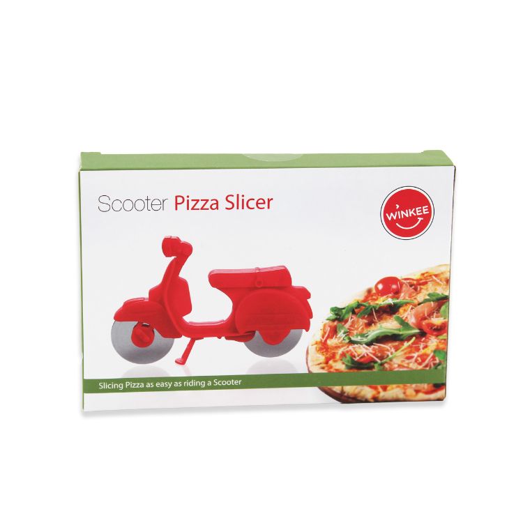 Coupe-pizza Scooter