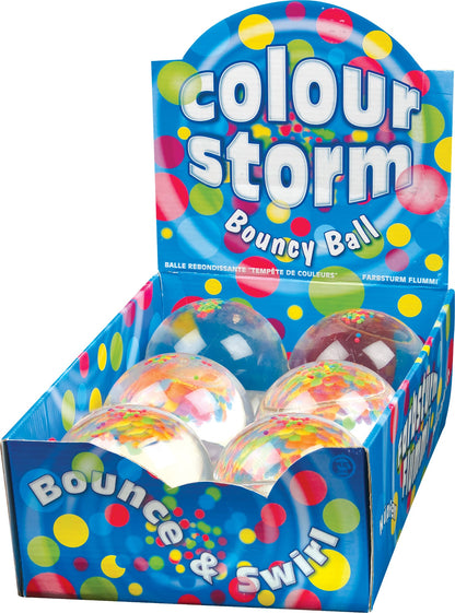 COLOR STORM BOUNCY BALL