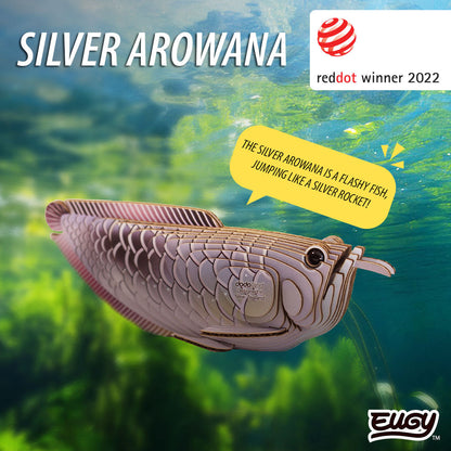 124 Arowana argenté