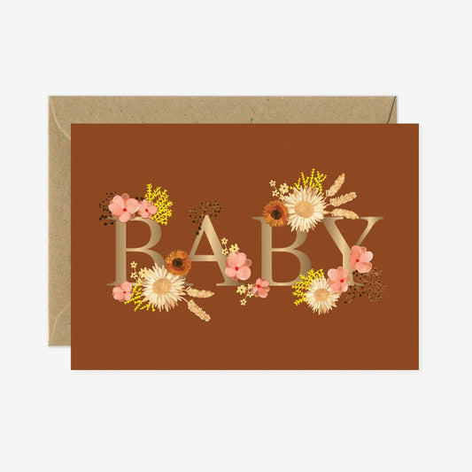 Baby Bouquet - Greeting Card
