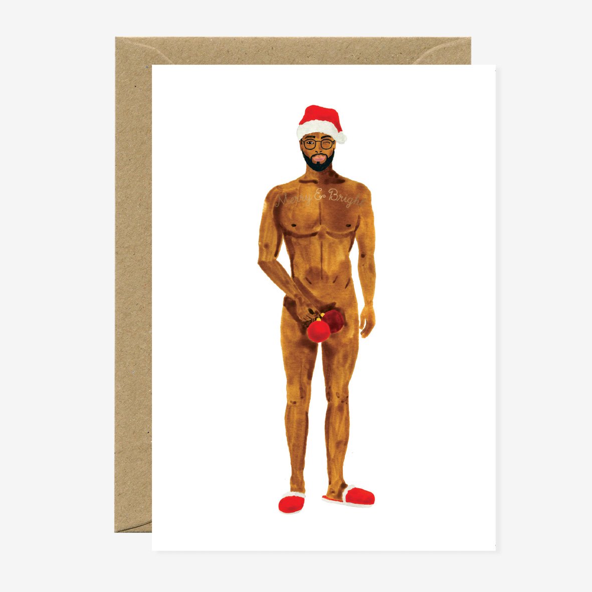 Christmas Boy - Greeting Card