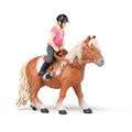 Figurine Poney Shetland avec selle