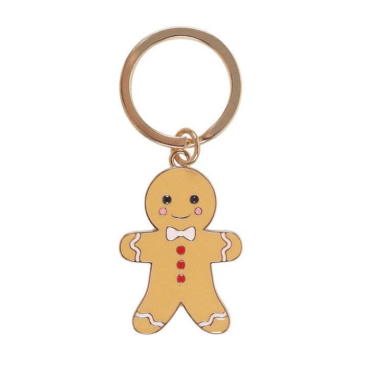 Gingerbread Man Keychain