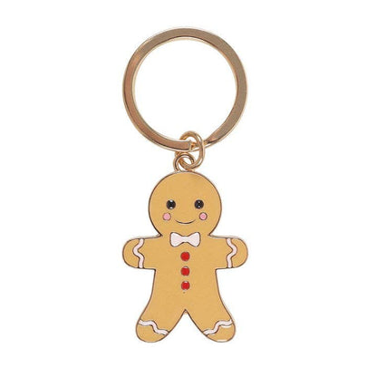 Gingerbread Man Keychain