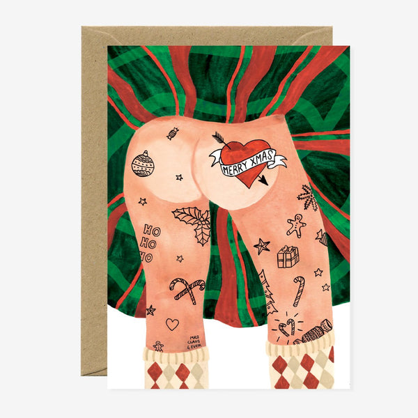 Santa Tatoo - Carte de voeux