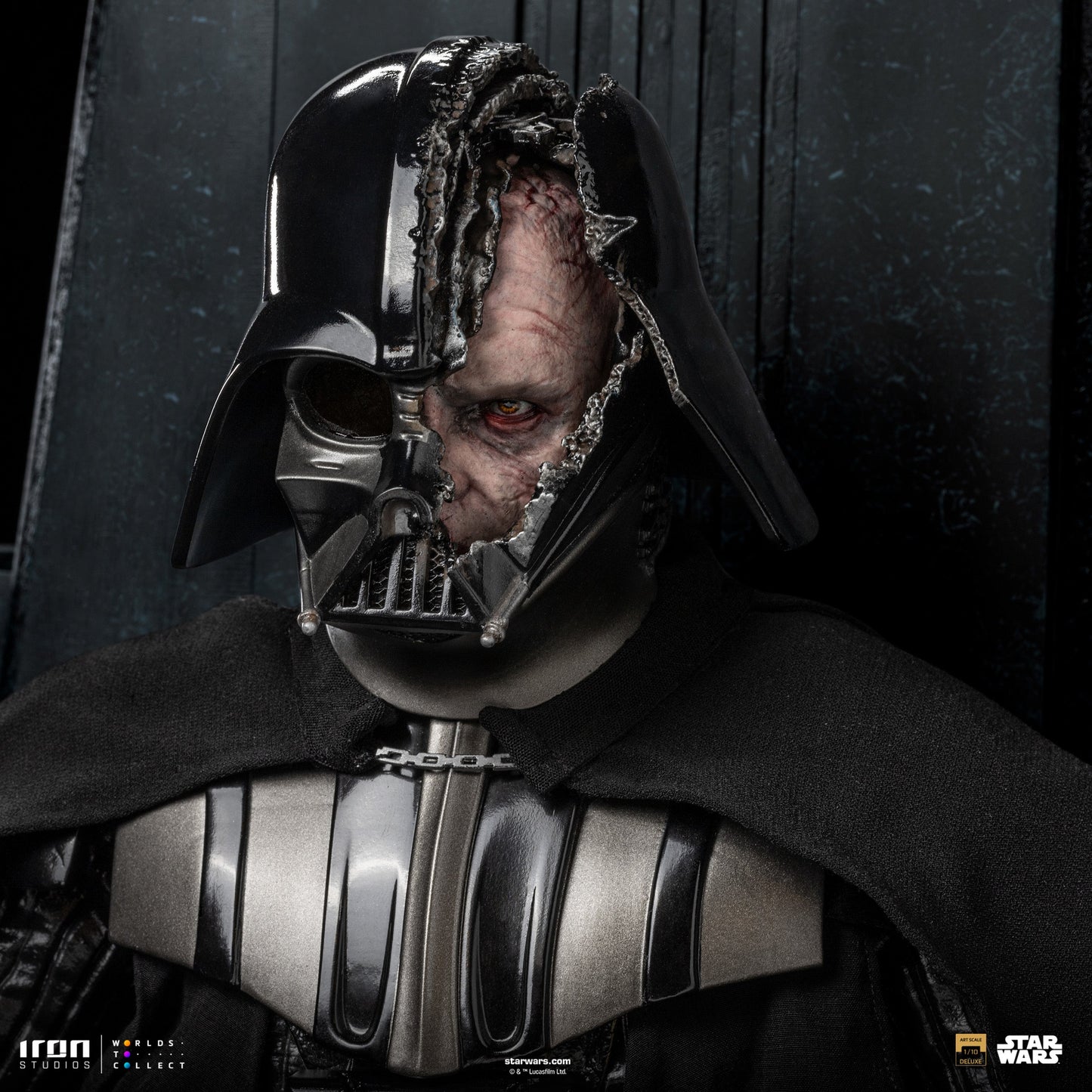 Darth Vader on Throne Statue - Star Wars: Obi-Wan Kenobi Series - Art Scale 1/10 - Iron Studios
