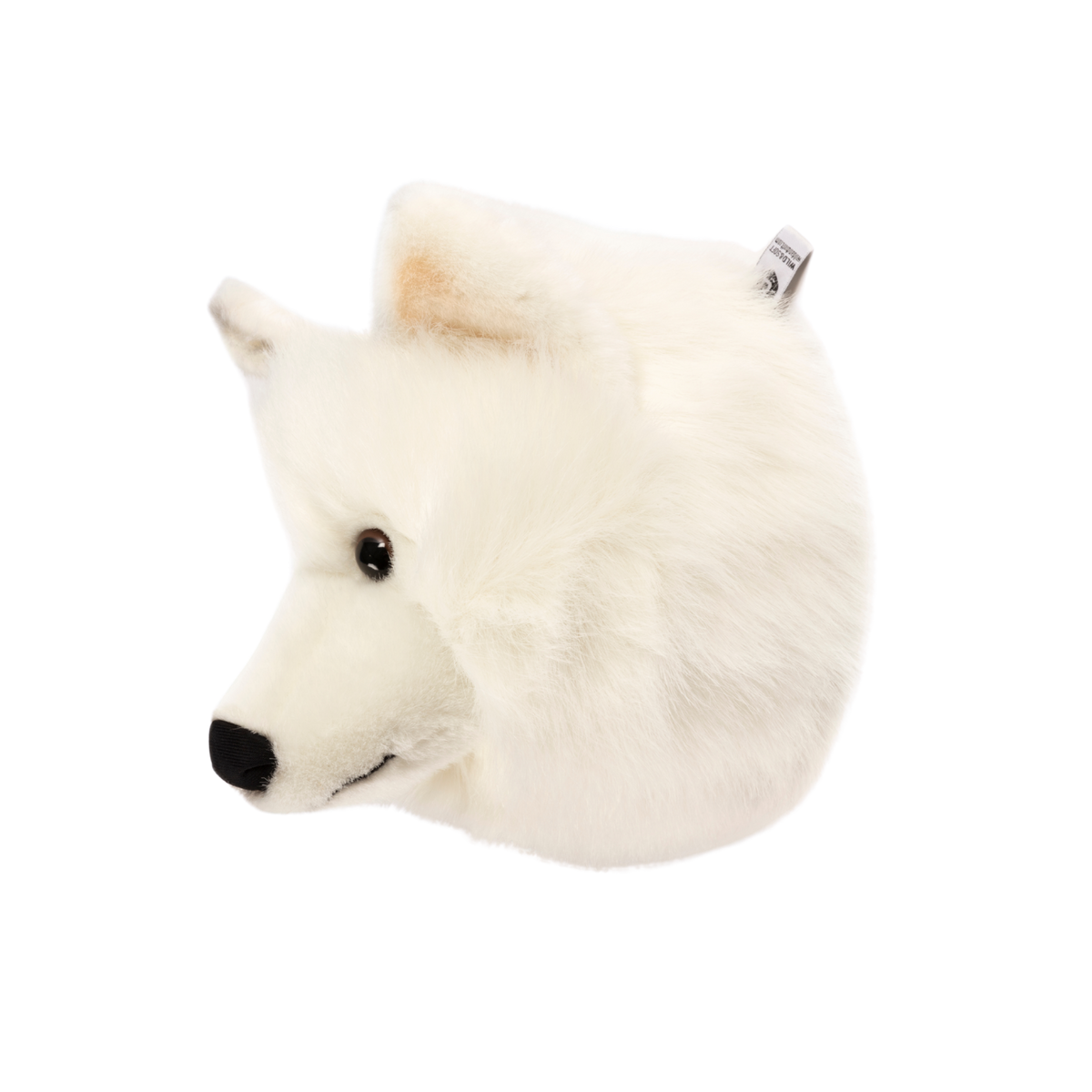 Décoration murale peluche Lucy le White wolf