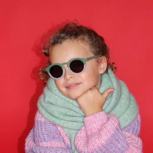 Lunettes de Soleil Enfant - CAT 3 - Bicolore Transparent