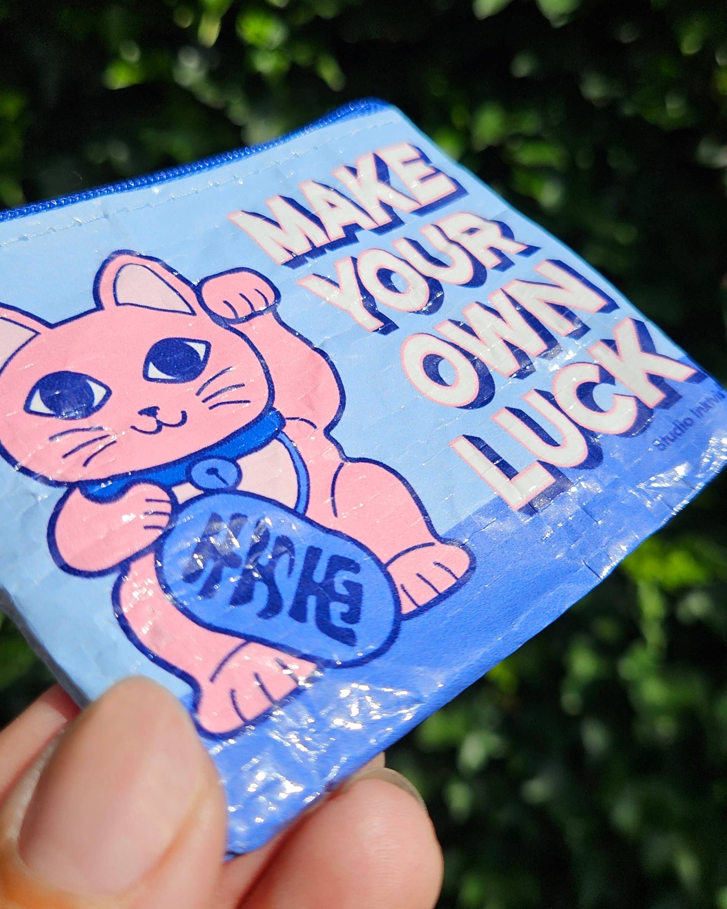 Mini Lucky Cat Purse “Make your own Luck”