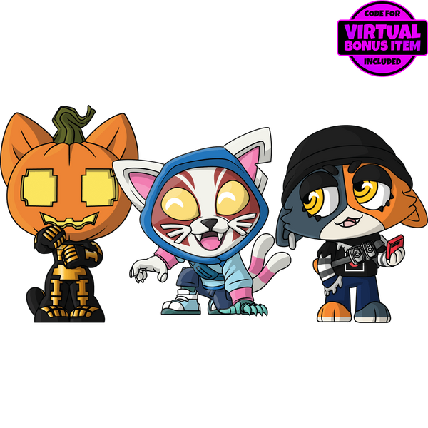 Spice, Nyanja & Meowskulls Minitooz
