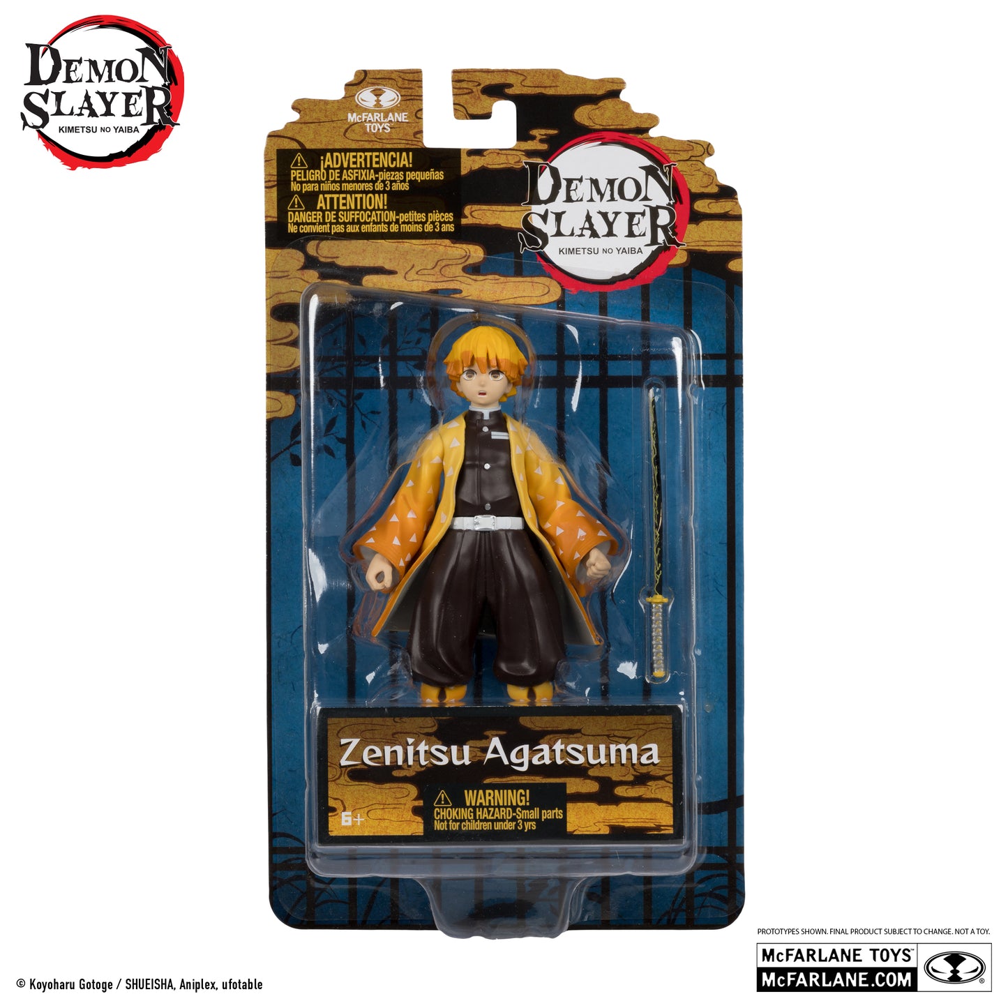 zenitsu agatsuma 5in mcfarlane