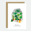 Mini Greenhouse - Carte de Remerciements