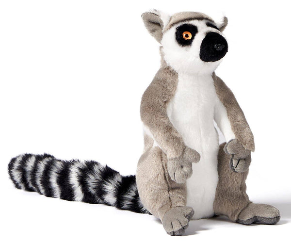Katta-Lemur, assis (sans velcro) - peluche Uni Toys
