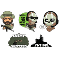 Set de pin's Call of Duty