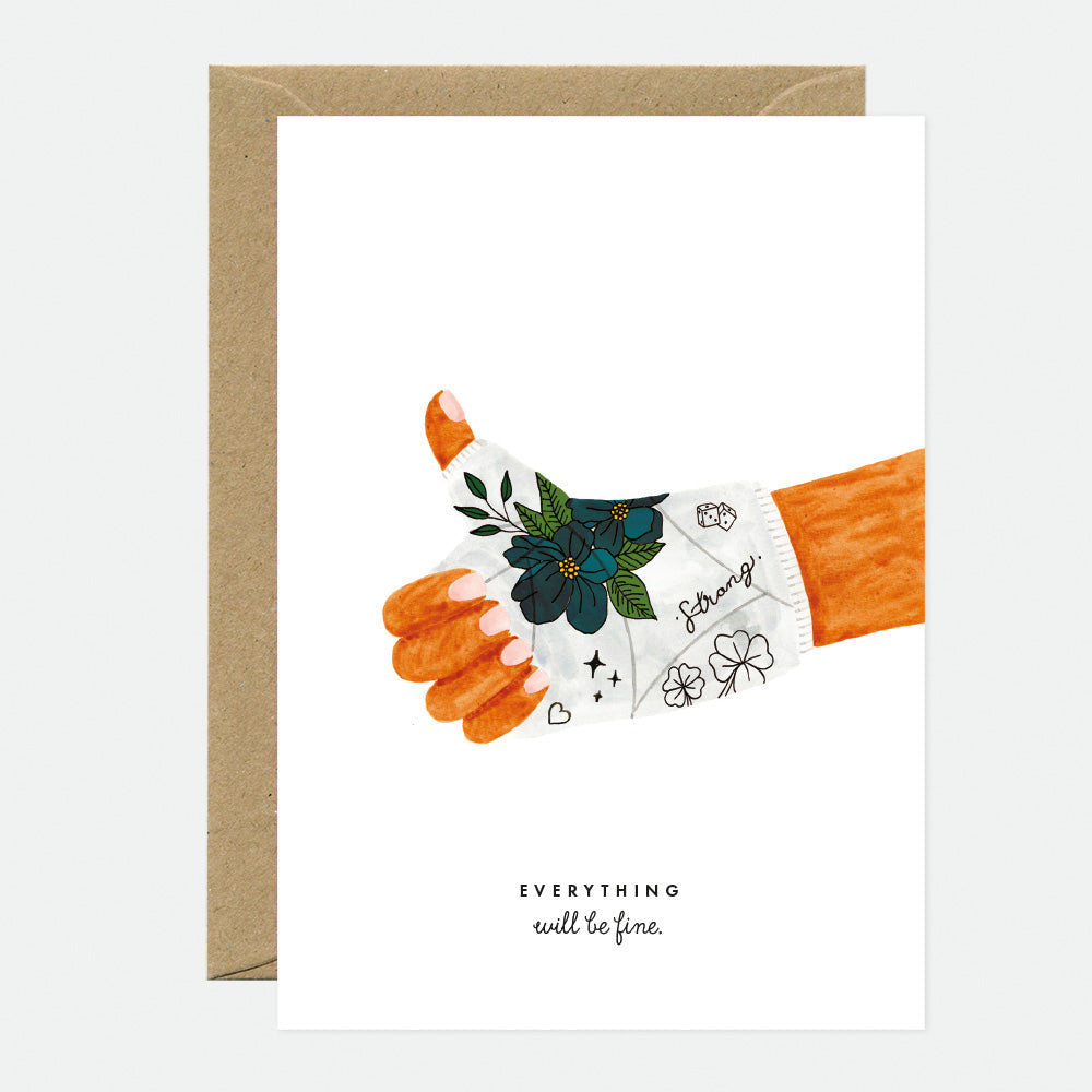 Everything will be fine - Carte de voeux