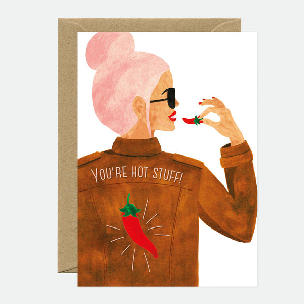 Hot Stuff - Greeting Card