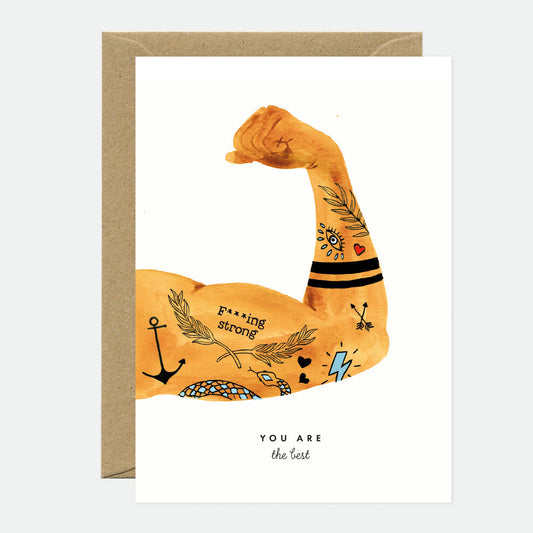 You're the Best Man - Greeting Card