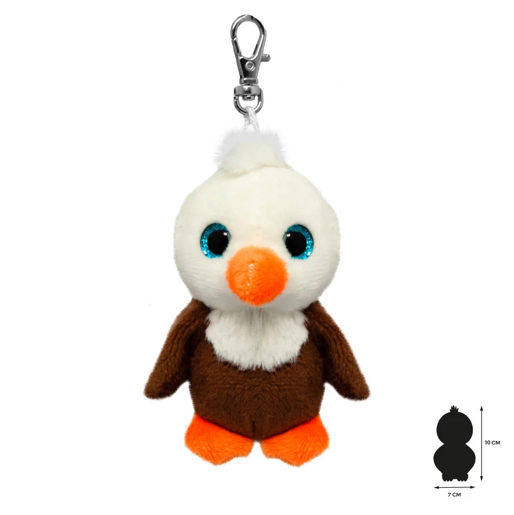 Eagle Plush Keychain