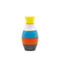 Moulin à Épices "Vase" Hêtre Laqué Multicolore Petit