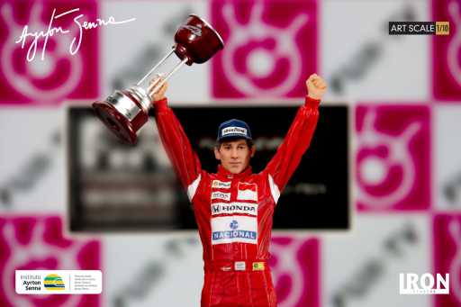 Ayrton Senna 1988 Japan GP Statue - Art Scale 1/10 - Iron Studios