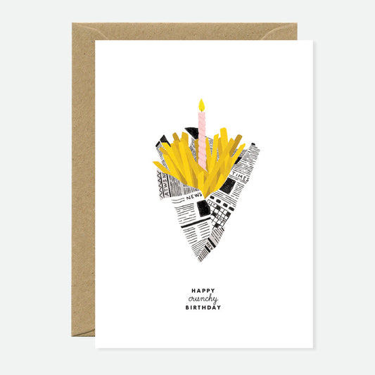 Happy Crunchy Birthday - Greeting Card