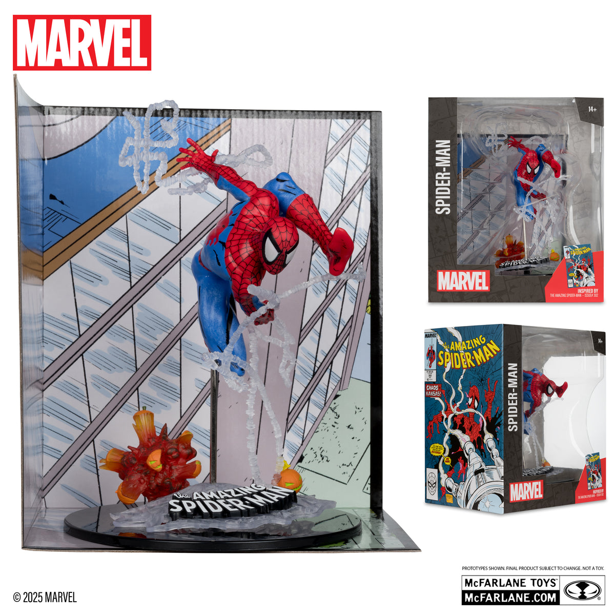 Statuette 1/10 Spider-Man (The Amazing Spider-Man #302)