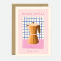 Black Coffee - Carte de vœux