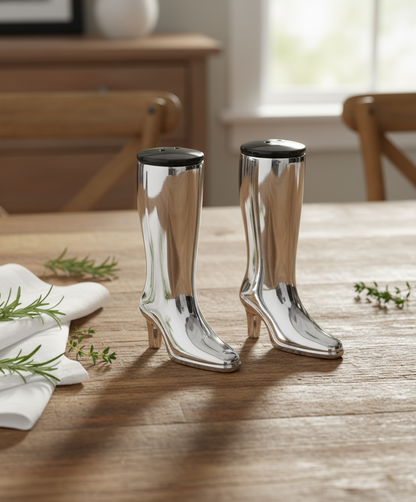 Salt and heel boot pepper