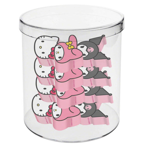Cube avec 12 gommes à effacer Hello Kitty « Mix » – Multicolore