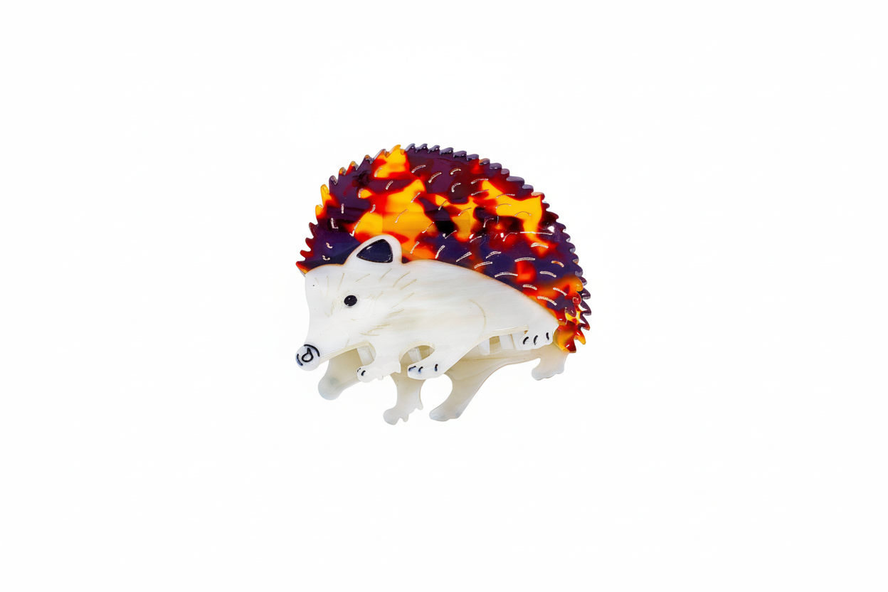 Hedgehog Hair Clip