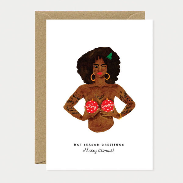 Merry titsmas - Greeting card