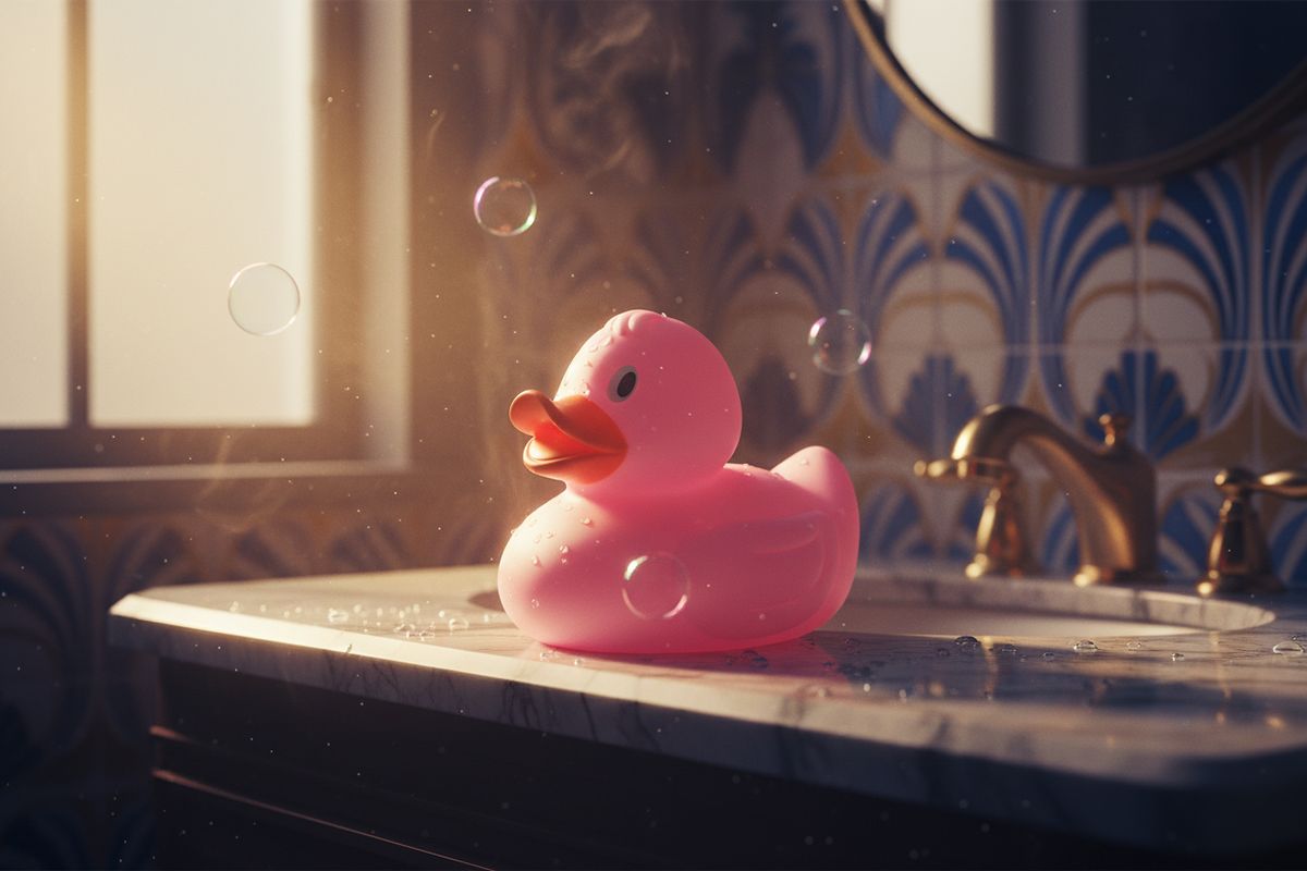 XL Candy Pink Duck