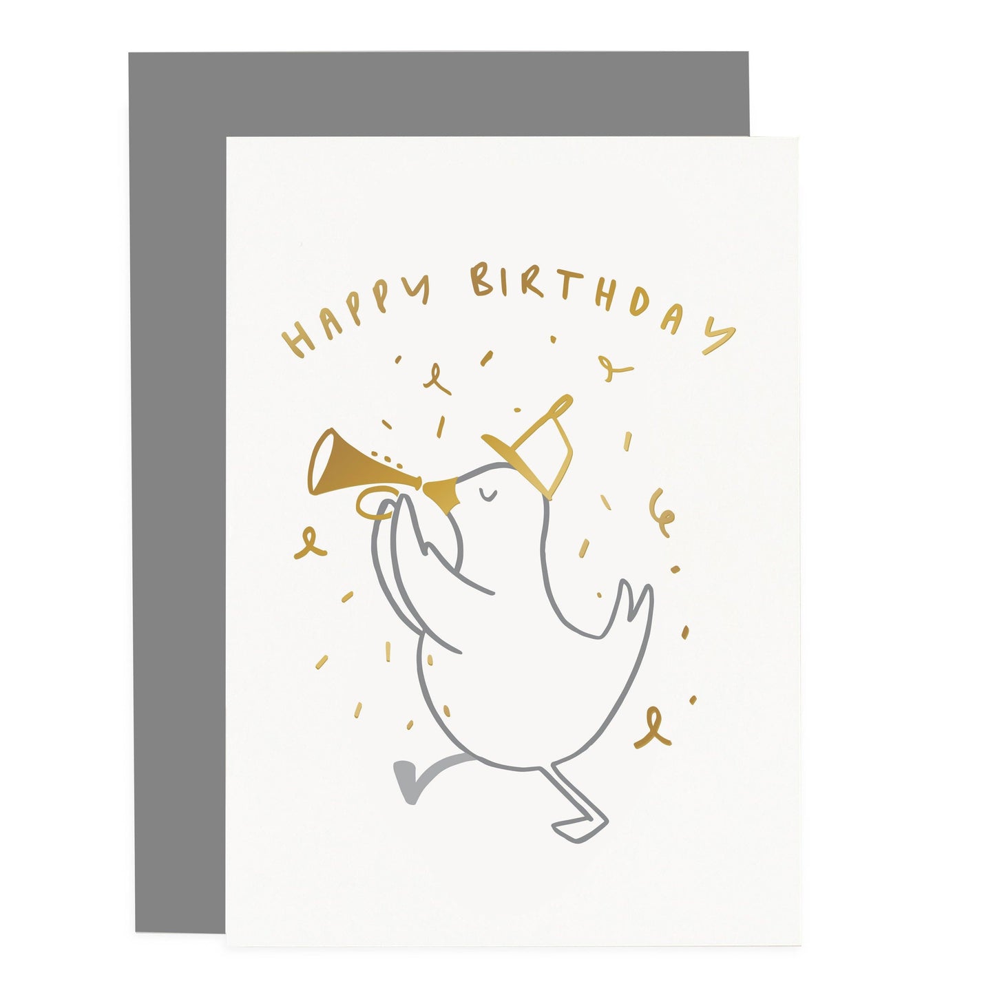 Happy Birthday Duck Greeting Card