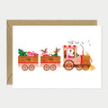 Christmas Train - Greeting Card