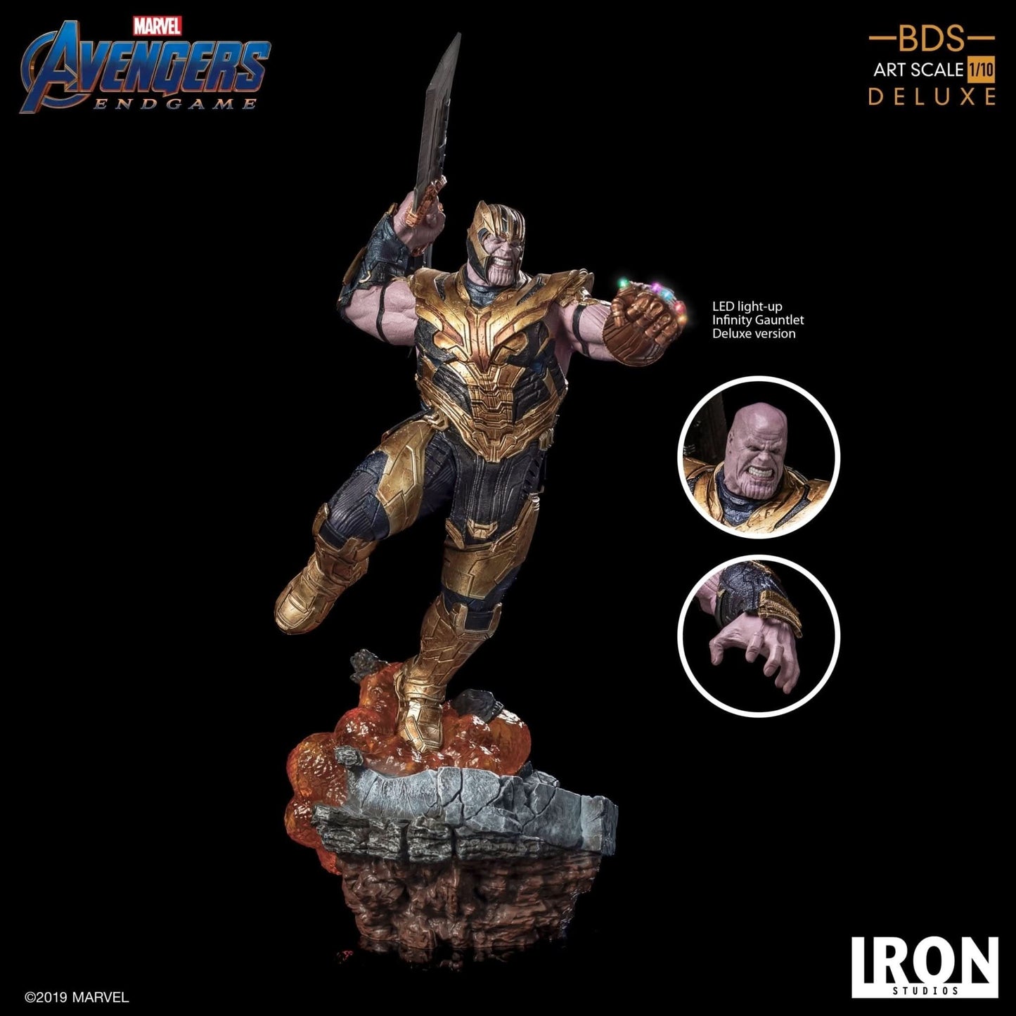 Thanos Deluxe Statue - Art Scale 1/10 - Avengers: Endgame - Iron Studios