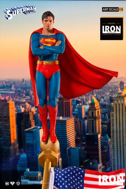 Superman: The Movie 1978 Deluxe Statue - DC - Art Scale 1/10 - Iron Studios