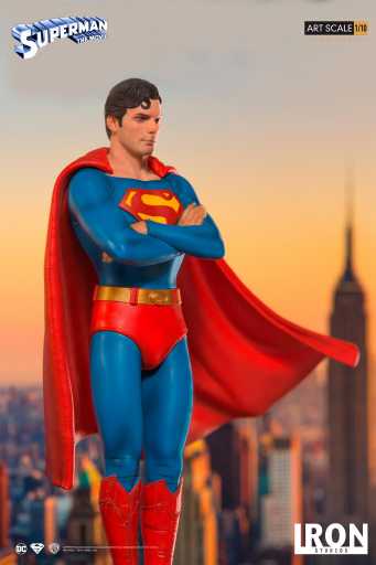 Superman: The Movie 1978 Deluxe Statue - DC - Art Scale 1/10 - Iron Studios