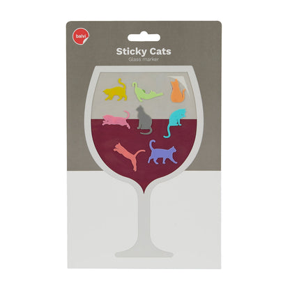 Marque-verres Sticky Cats