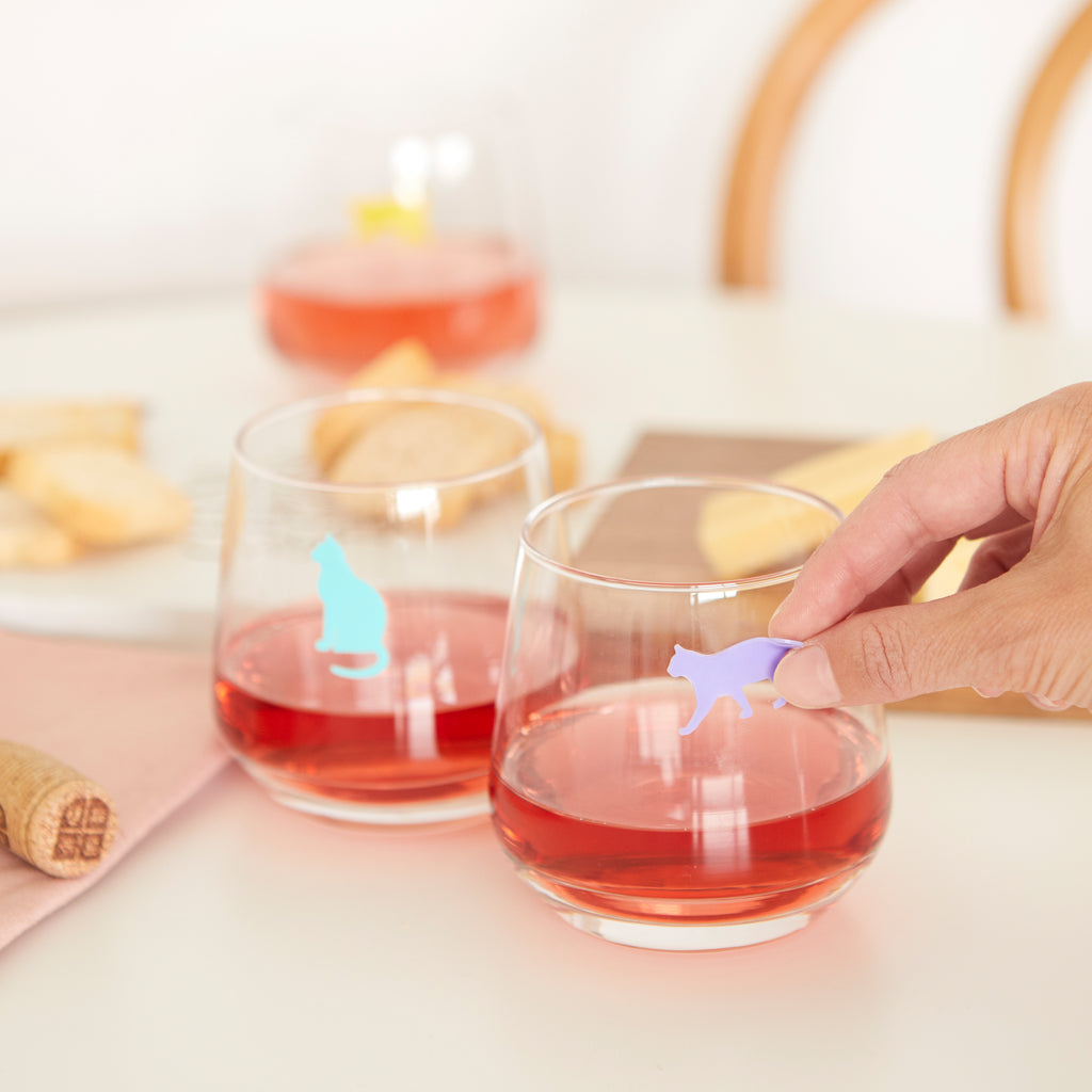 Marque-verres Sticky Cats