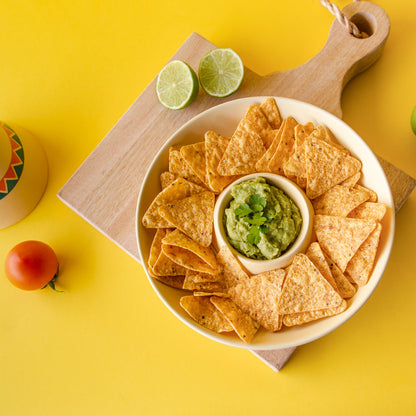 Le plateau de nachos et trempette mexicaine
