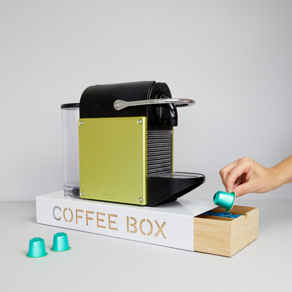 Boîte à capsules de café