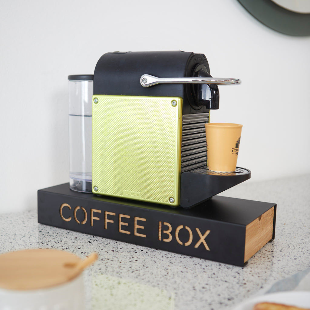 Boîte à capsules de café
