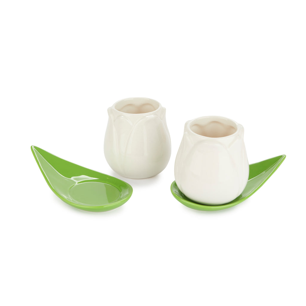 Set de 2 tasses à café Tulip