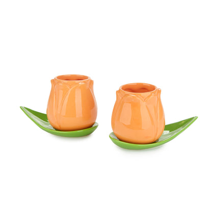 Set de 2 tasses à café Tulip
